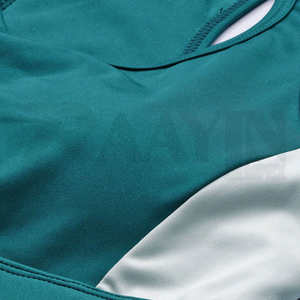 Sujetador deportivo con logotipo personalizado con alto soporte, ajuste sin costuras, correas ajustables que absorben la humedad, transpirable, estilo Racerback - Product Image 6