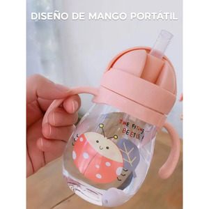 Baby Bottle, <b>Sippy</b> <b>Cup</b>, <b>Straw</b>, Handles, Toddler, Infant - Assorted Colors - Product Image 2