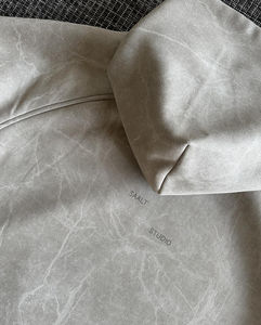 เสื้อฮู้ดผ้าฟลีซหนานุ่มสำหรับฤดูหนาว ผ้าฝ้าย ยูนิเซ็กซ์ สำหรับผู้ชายและผู้หญิง คุณภาพสูง ราคาเหมาะสม รับผลิตตามแบบ - Product Image 4