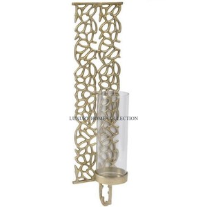 Fancy Hammered Design Metal Manufacturer Wall Scones Handcrafted Wall Hanging Pendant <b>Light</b> and Decor Scones Candle <b>Stick</b> Holder - Product Image 3