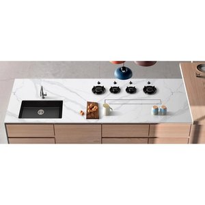 Quartz gris Monaco Unionstone, cristal, design moderne, application murale, produit de composition - Product Image 2