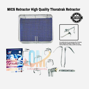 Retractor Torácico MICS para Cirugía Mínimamente Invasiva, Retractor de Costillas Thoratrack, Acero Inoxidable para el Cuidado de la Salud, ISO13485 - Product Image 2