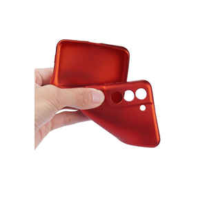 Coque de protection en silicone rouge premium JoieCreatif Premier Series pour Samsung Galaxy S21 FE Offre une protection pour le téléphone - Product Image 4