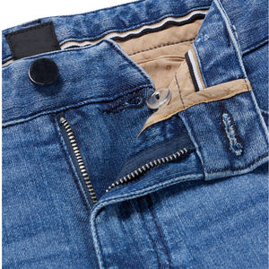 Pantalones vaqueros para exteriores de color sólido para hombre al por mayor, pantalones largos ajustados, pantalones con bolsillos en la cintura, pantalones vaqueros informales, venta al por mayor de 2017 - Product Image 5