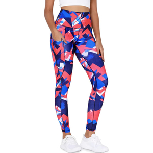 Wholesale 2025 Women Gym <b>Leggings</b> Custom Logo High Waist Fitness Pants Stretch Yoga Wear Professional Manufacturer for sale - Product Image 1