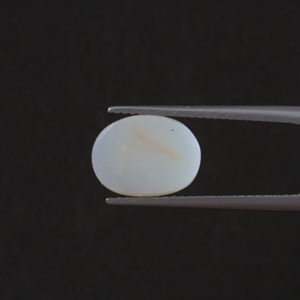 โอปอลสังเคราะห์ทรงวงรีหินโอปอลตัดสี - Product Image 2