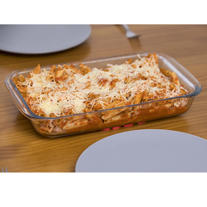 Ciotola in Vetro Rettangolare con Coperchio 2 Litri 36 x 22 x 6,5 (Altezza) cm. - Product Image 2