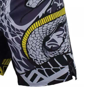 Shorts de MMA al por Mayor para Hombre, Nuevo Estilo con Bolsillos y Cordón, Ajuste Delgado, 100% Spandex/Poliéster, Transpirables, en Venta - Product Image 4