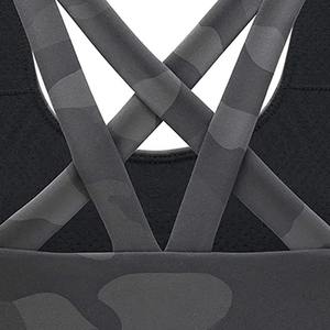 Conjunto de Sujetador deportivo de Yoga con espalda abierta entrecruzada de diseñador de talla grande de alta calidad para mujer, ropa de entrenamiento de gimnasio Reversible de secado rápido - Product Image 3