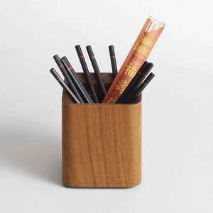 <b>Wooden</b> Pencil case <b>Desktop</b> Stationery Storage Box - Product Image 2