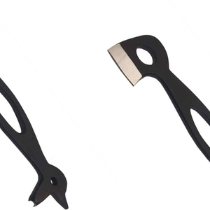 Instruments de chirurgie vétérinaire personnalisés en gros Outils de maréchal-ferrant en acier inoxydable à double action-Coupeur de sabot tampon à sertir - Product Image 4