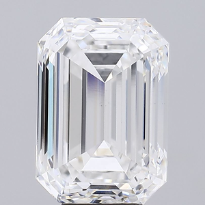 3.5 Ct Emerald Cut Lab Grown Diamond E Color Diamond VS Clarity CVD Diamond pour la fabrication de bijoux - Product Image 1