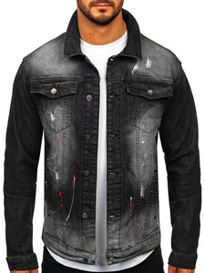 Trendy Distressed Denim <b>Jacket</b> Street Fashion Jeans Outerwear Custom Logo Design Private Label Manufacturing for Global Buyers - Product Image 1
