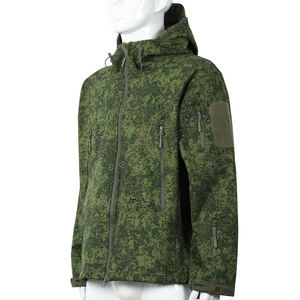 เสื้อแจ็คเก็ตซอฟต์เชลล์ลายพรางป่า สำหรับกิจกรรมกลางแจ้ง ฤดูหนาว กันน้ำ กันลม ทนทาน สำหรับการรบทางยุทธวิธี ลดราคาพิเศษสำหรับการซื้อจำนวนมาก - Product Image 2