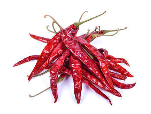 Origine indienne 100% Pure vente en gros de qualité supérieure piment rouge sec Teja S17 tige - Product Image 5