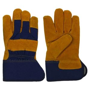 Cow Split Leather Safety <b>Gloves</b> High Quality real leather best for construction work Split Grain Leather - Product Image 3