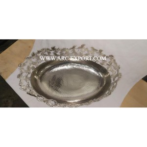 Best Quality Large Size Gold Plated Chocolate Serving <b>Bowl</b> Handmade Fancy Luxury Designing <b>Dessert</b> and Chocolate <b>Bowl</b> Low Price - Product Image 4