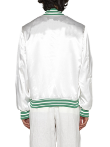 Chaqueta Varsity de Satén Personalizada de Alta Calidad OEM, Último Diseño, Ajuste Cómodo, Chaqueta de Béisbol - Product Image 6