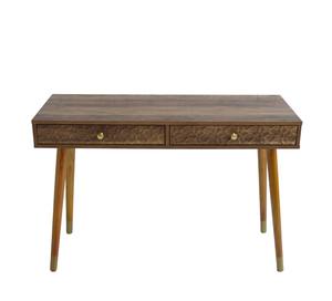 Mesa Consola Plegable de Madera de Mango Hecha a Mano de Estilo Moderno para Sala de Estar, Comedor, Entrada, Apartamento, Villa - Product Image 1