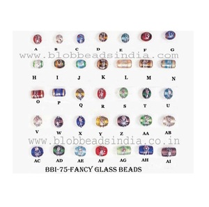 Perles de verre de qualité supérieure pour la fabrication de bijoux de mode et la création de bracelets et de colliers faits à la main fournisseur indien - Product Image 3