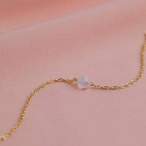 Pulsera de Cadena con Dijes de Diseño de Piedra Blanca y Oro, Estilo Moderno, Turca, Hecha a Mano, Plata de Ley 925, Joyería para Bodas y Fiestas - Product Image 4