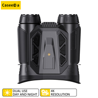 Jumelles de vision nocturne infrarouge 4K 48MP WiFi pour observation de jour et de nuit, appareil de vision nocturne CASEEDA