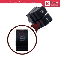 Cubierta de Botón de Interruptor de Ventana BDP994 5ND959857 para Golf Jetta 5 6 Passat B6 Tiguan Touran Polo