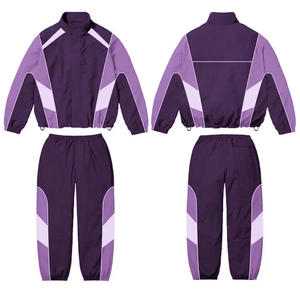 Veste coupe-vent et pantalon en nylon pour homme, tendance 2026, vente en gros, fabrication OEM, personnalisable, réfléchissant 3M, ensemble de survêtement coupe-vent pour homme - Product Image 4