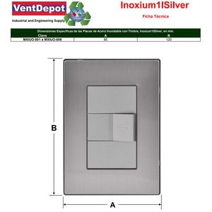 ปุ่มกดกริ่งประตูแบบมีสาย, MXIUO-006, 10 ชิ้น, ปุ่มกดกริ่งประตู, 125-250VAC, 50/60Hz, สีเงิน, สแตนเลส/พีซี - Product Image 4
