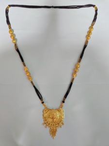 Vente en gros Collier Mangalsutra plaqué or 22 ct avec Mangalsutra fait main au design traditionnel indien à vendre par les exportateurs - Product Image 4