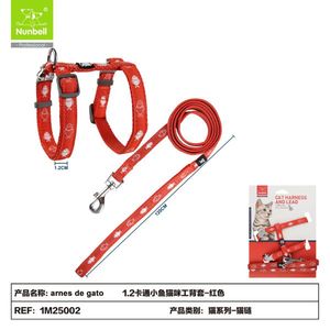 Nylon Cat Vest Harness Comfortable Pet Harnesses - Product Image 4