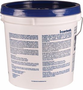 Détergent à lessive en poudre industriel Boardwalk BWKHURACAN40 Low Suds, parfum citron frais, seau de 40 lb - Product Image 6