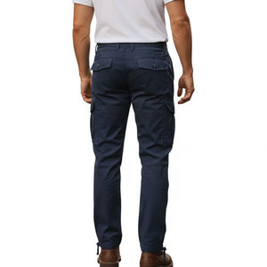 Everyday Comfort <b>Men</b> Cargo Pants Relaxed Fit Breathable Fabric Designed For Casual Wear Outdoor Activities - Product Image 2