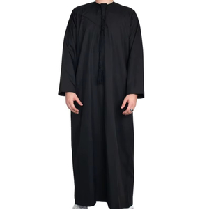 Ropa islámica modesta para hombre al por mayor de fábrica, Thawb Thobe/Jubba listo para la temporada de primavera en Dubái, Qatar, Al Dafah - Product Image 4