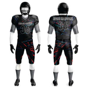 Top Trending Youth American Football Uniform Diseño personalizado Transpirable Adulto Conjunto Tallas grandes Secado rápido Verano Manga corta - Product Image 5