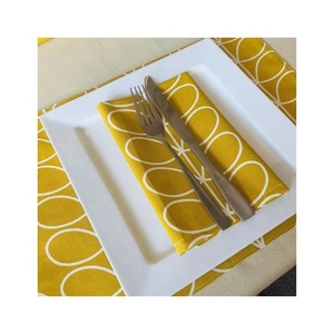 Maroon Colour Embroidered Exquisite Braided Round Christmas Colourful Customizable Machine Washable 2024 Trendy <b>Table</b> Placemats - Product Image 6