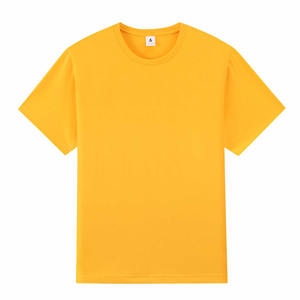 T-shirt décontracté coupe ample pour homme 100% coton 280gsm | Conception de logo avant | T-shirt tricoté respirant pour l'été - Product Image 3