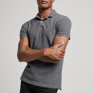 Polo unisexe à logo imprimé personnalisé, vente en gros de polos unisexe à motif solide en polyester doux 100% coton à bas prix - Product Image 1