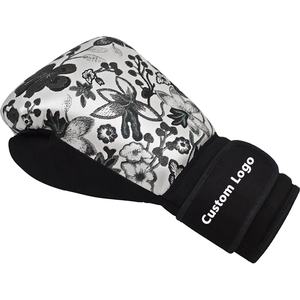 Gants de boxe antidérapants à lacets sur mesure de haute qualité avec cuir véritable pour la compétition - Product Image 3