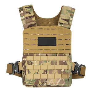 Chaleco táctico funcional para uso en exteriores Ropa de utilidad de ajuste personalizado para hombres Tela duradera Diseño ajustable Proveedor de fábrica - Product Image 1