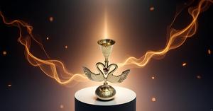 Bougeoir en laiton à deux oiseaux pour la décoration intérieure pour le salon Bougeoirs de table en métal pour cadeaux de mariage - Product Image 5