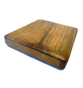 Visitenkarte halter aus Holz Premium-Qualität heißes Verkaufs produkt Natur handwerk Holz Office Desktop Stehender Visitenkarte halter