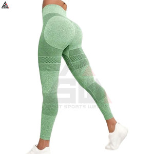 Service OEM Meilleure Qualité Leggings Femme Casual Hiver Fins Respirants en Fibre de Bambou Taille Moyenne Longueur Genou Personnalisés - Product Image 2