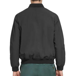 Meilleure vente 2025 blouson aviateur au design personnalisé automne hiver hommes blouson d'aviateur à fermeture éclair décontracté pour hommes avec logo personnalisé - Product Image 3