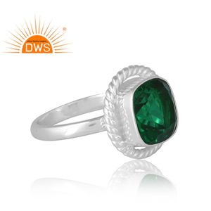 แหวนพลอยควอตซ์แซมเบียแหวนคู่สีเงินธรรมชาติดีไซน์ที่น่าตื่นตาตื่นใจเครื่องประดับออกแบบได้ตามต้องการสำหรับผู้หญิงของขวัญสำหรับผู้หญิง - Product Image 4