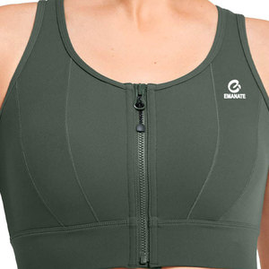 เสื้อชั้นในกีฬาแบบไร้ตะเข็บสำหรับผู้หญิง ทรง U-NECK ระบายอากาศได้ดี เป็นมิตรกับสิ่งแวดล้อม สายรัดแบบ Y-line รองรับการออกกำลังกายหนัก พร้อมแผ่นแปะด้านหน้าแบบกำหนดเองได้ - Product Image 2