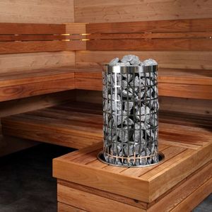 Estufa de <span class=keywords><strong>Sauna</strong></span> Moderna de Acero Inoxidable PC90E, Elementos Calefactores de Larga Duración, Calentador con Control Separado de Vapor Seco para Secado de Cuartos de <span class=keywords><strong>Sauna</strong></span> - Product Image 2