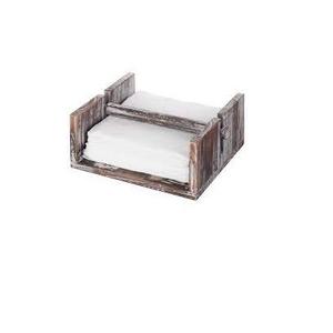 Servilletero de restaurante al por mayor organizador de mesa de madera para servilletas y pañuelos decoración del hogar caja de servilletas - Product Image 1