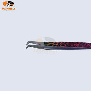 Pince à épiler d'extension de cils de qualité supérieure Pince à cils en acier inoxydable haute performance pour les professionnels Précision durable - Product Image 3