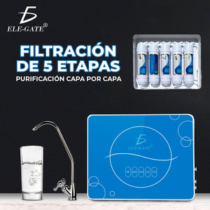 เครื่องกรองน้ำระบบอัลตราฟิลเตรชั่น 5 ขั้นตอน แบบไฟฟ้าและแบบแมนนวล สำหรับใช้ในบ้าน นอกบ้าน และรถบ้าน - Product Image 3